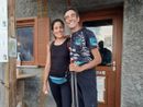 La dottoressa Sara Stefanelli con Andrea Galimberti: felici in montagna, come raccontano le immagini postate da lui