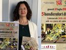 La vicesindaco Maffioli con la locandina