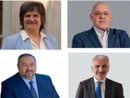 Dall'alto a sinistra Borroni e Caputo, sotto Lista e Pagani
