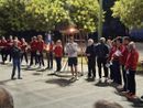 La fiaccola “riaccende” le sue emozioni a Sacconago