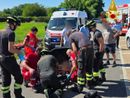 I soccorsi sul posto