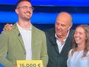 Il macellaio di Besano fa girare la ruota e la testa: è campione con 27.500 euro. Gerry: «Una bella cifra per il prossimo matrimonio»