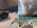 Villasimius, incendio oggi minaccia spiaggia: bagnanti in fuga