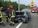 Le immagini dell'incidente di questa mattina a Fagnano Olona Le immagini dell'incidente di questa mattina a Fagnano Olona
