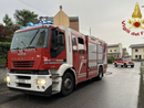 Fiamme in cantina, a Fagnano Olona arrivano i vigili del fuoco