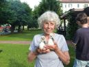 Germignaga dice addio a Olga, la “Signora dei cigni”