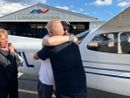 «Mia mamma e mia sorella hanno volato con me»