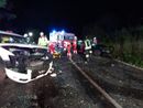Le immagini dei soccorsi sul luogo dell'incidente tra Malnate e Cantello della scorsa notte