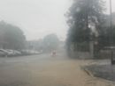 Fiumi d’acqua in via Sanvito oggi pomeriggio a Varese