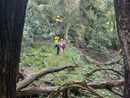 FOTO. Disperso nel bosco in Val Veddasca: salvato dall'elicottero dei vigili del fuoco