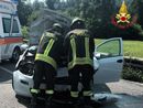 FOTO. Scontro sulla 394 a Rancio Valcuvia: due ragazzi feriti, grave un 72enne