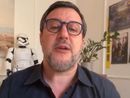 Salvini durante la diretta social di questa sera