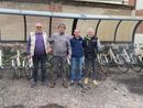 Le bici donate dal Comune di Busto alla popolazione ucraina