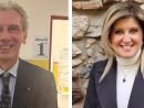 I nuovi sindaci di Samarate e Malnate Alessandro Ferrazzi e Nadia Cannito