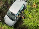 L'auto incidentata dove ha trovato la morte Francesco Ferrazzo