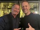 Danilo Centrella e Rocco Siffredi in occasione del compleanno del pornodivo (foto dalla pagina Facebook di Danilo Centrella)