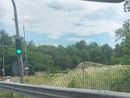 Il cantiere attivo sulla superstrada a Vergiate