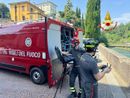 Riprese nel Milanese le ricerche dell'operaio caduto nel fiume Adda