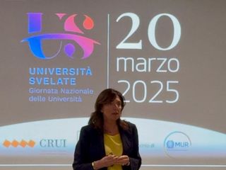 Il rettore  Anna Gervasoni a &quot;Università svelate&quot;