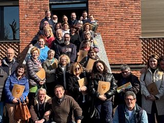 I volontari al termine del corso di formazione