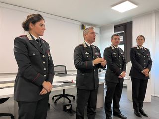 Un momento della presentazione Un momento della presentazione