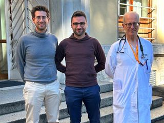 Nella foto, da sinistra: Biagini - ASST Valle Olona, Guglielmelli - Tenente Medico, Ghiringhelli - ASST Valle Olona