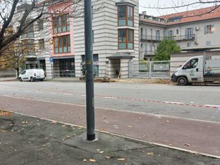 In via XXV Aprile a Gallarate tagliati alcuni esemplari di ciliegi selvatici