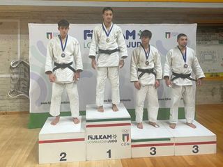 Antonio Polmo, medaglia d’oro nei -73 kg cinture nere
