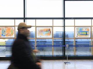 L'inaugurazione della mostra a Malpensa (credits Malapelle) L'inaugurazione della mostra a Malpensa (credits Malapelle)