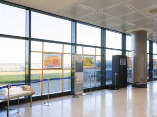 L'inaugurazione della mostra a Malpensa (credits Malapelle) L'inaugurazione della mostra a Malpensa (credits Malapelle)