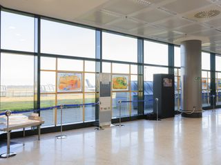 L'inaugurazione della mostra a Malpensa (credits Malapelle) L'inaugurazione della mostra a Malpensa (credits Malapelle)