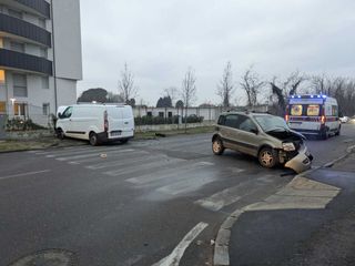 L'incidente di via XX Settembre a Busto
