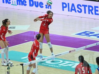 Conegliano-Uyba 3-1 (Foto Lega Volley Femminile) Conegliano-Uyba 3-1 (Foto Lega Volley Femminile)