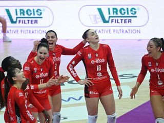 Conegliano-Uyba 3-1 (Foto Lega Volley Femminile) Conegliano-Uyba 3-1 (Foto Lega Volley Femminile)