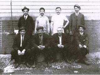 Emigrati borsanesi a Clifton, New Jersey, c. 1920