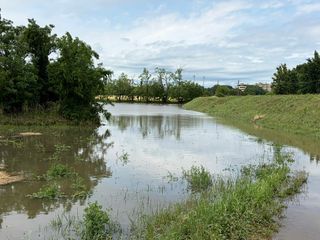 Il Vallo di via Fornasone allagato a San Vittore Olona Il Vallo di via Fornasone allagato a San Vittore Olona