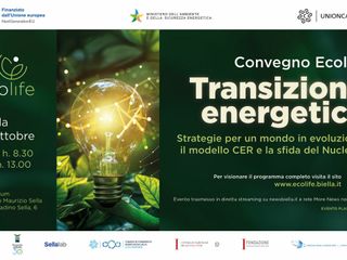 Ecolife 2025, convegno sulla Transizione Energetica: tutto esaurito all’Auditorium Lanificio Maurizio Sella Ecolife 2025, convegno sulla Transizione Energetica: tutto esaurito all’Auditorium Lanificio Maurizio Sella