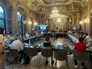 Il consiglio di questa sera prima dell'abbandono della minoranza Il consiglio di questa sera prima dell'abbandono della minoranza