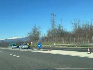 Uscita di Castelletto Ticino della A26 chiusa per incidente