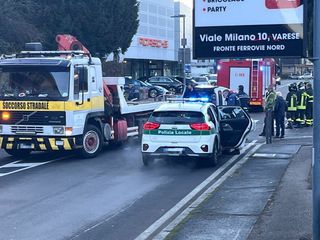 I soccorritori al lavoro