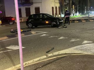 Le immagini dell'incidente