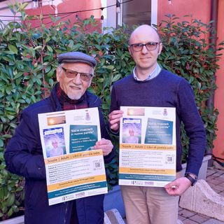 Antonio Vaccaro e Paolo Bossi (Circolo Poetico Culturale l'Alba di Fagnano Olona)