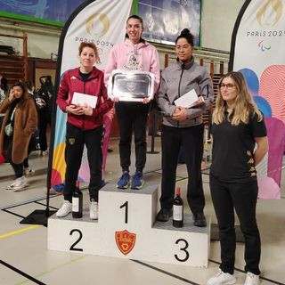 Marta Cammilletti sul secondo gradino del podio dell’Open internazionale di Francia