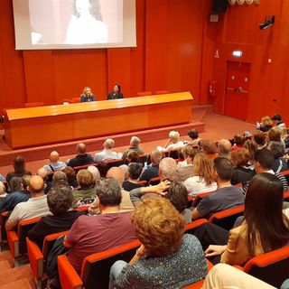 Sala Tramogge, Molini Marzoli, strapiena per un incontro di BA Book