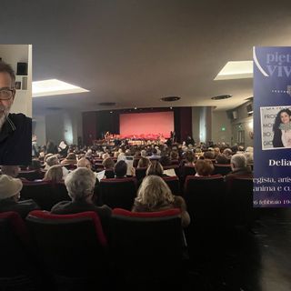 Il teatro a Capodanno: è dedicato alla memoria di Delia Cajelli. A sinistra Luca Galli