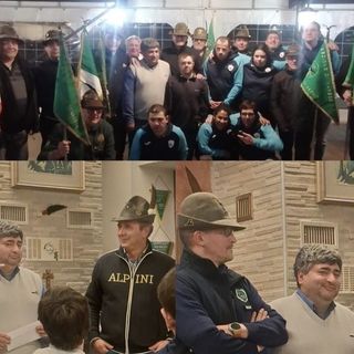 Alpini e Cuffie colorate: è qui l'amicizia