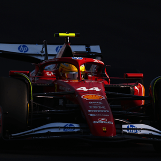 La Ferrari numero 44 di Sir Lewis Hamilton (foto ufficiale Formula 1)