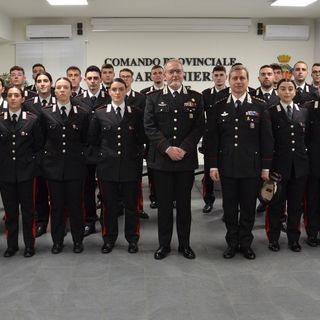 FOTO. Nuovi carabinieri in provincia di Varese, il saluto del comandante della legione &quot;Lombardia&quot;