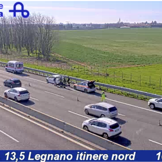 I soccorsi visti dalle telecamere di Autostrade per l'Italia