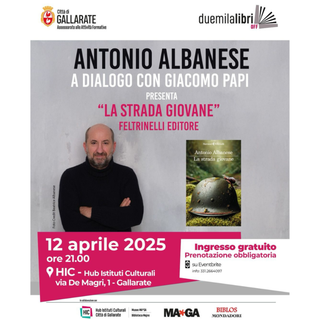 Antonio Albanese porta a Gallarate "La Strada Giovane": l’evento clou che apre la strada a Duemilalibri 2025